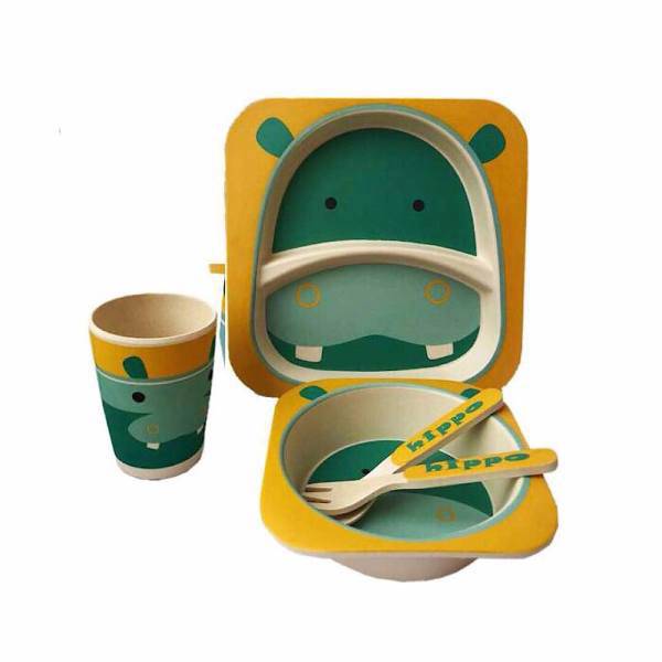 ست 5 تکه غذاخوری کودک مدل 10، Ferida10 Baby Feeding Set 5 Pcs