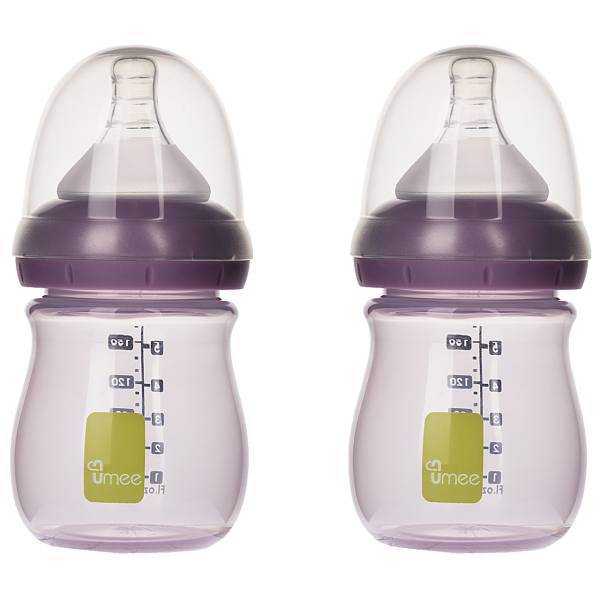 شیشه شیر یومیی مدل N100002-P ظرفیت 160 میلی لیتر بسته 2 عددی، Umee N100002-P Baby Bottle 160 ml Pack Of 2