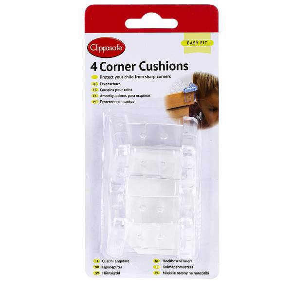 محافظ گوشه کلیپاسیف مدل CL770 بسته 4 عددی، Clippasafe CL770 Corner Cushions Pack Of 4