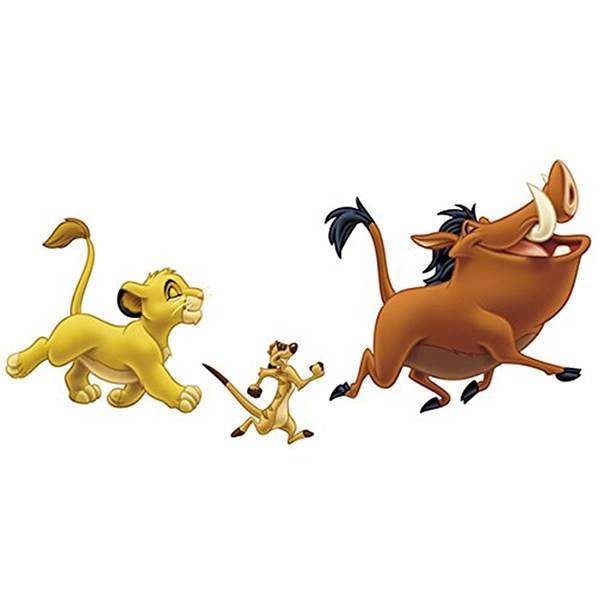 استیکر رومیت مدل The Lion King Peel And Stick Giant Wall Decals، Roommate The Lion King Peel And Stick Giant Wall Decals Sticker