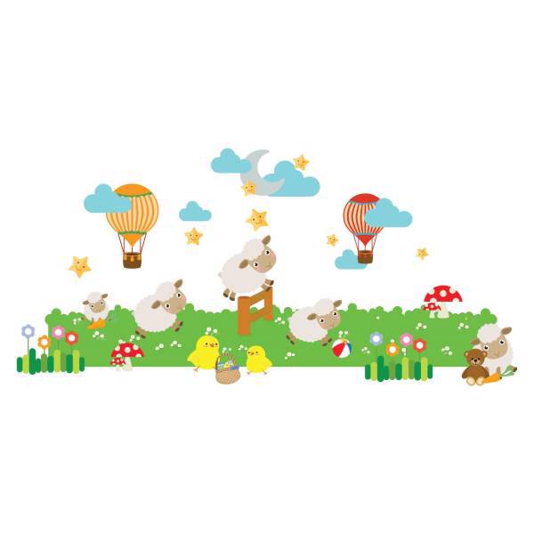 استیکر سالسو طرح گوسفند زیبا، Salso Cute Sheep Sticker