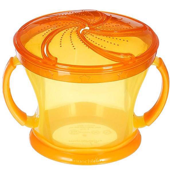 ظرف غذای کودک مانچکین مدل Snack Catcher، Munchkin Snack Catcher Baby Food Storage