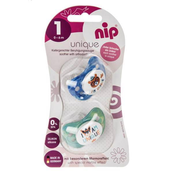 پستانک نیپ مدل 31312BG بسته 2 عددی، Nip 31312BG Pacifier And Accessories Pack Of 2