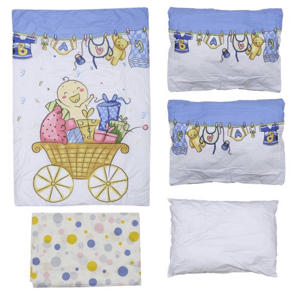 سرویس 5 تکه خواب کودک کیدبو مدل Neseli، Kidboo Neseli Baby Sleeping Set 5 Pcs