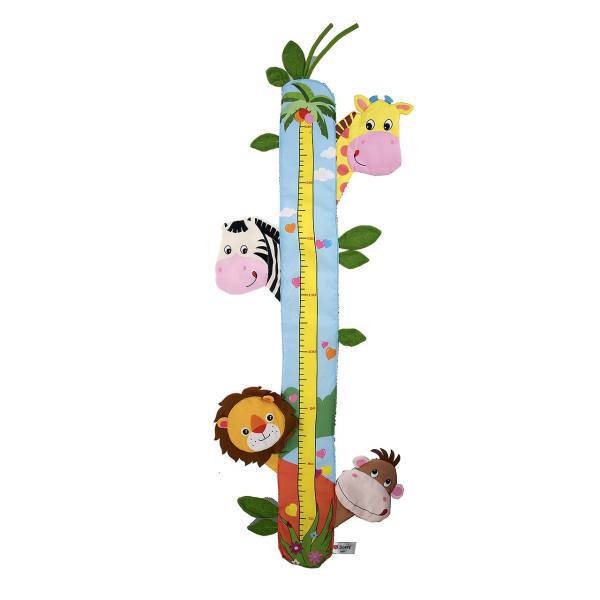 متر اندازه گیری کودک سوزی مدل Animals کد 1693، Sozzy Animals Baby Measuring Chart