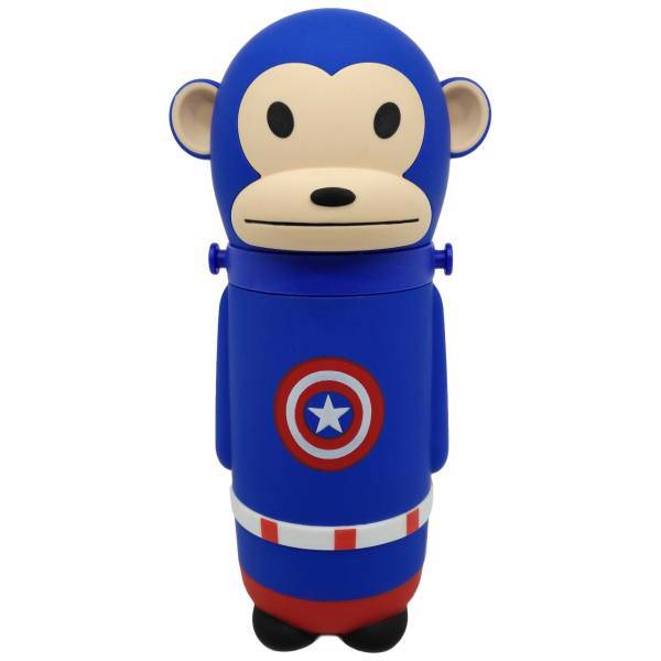 فلاسک کیدتونز مدل بیگ مانکی طرح قهرمان کد KKF-086-3 ظرفیت 280 میلی لیتر، Kidtunse Big Monkey Hero KKF-086-2 Flask 280 ml