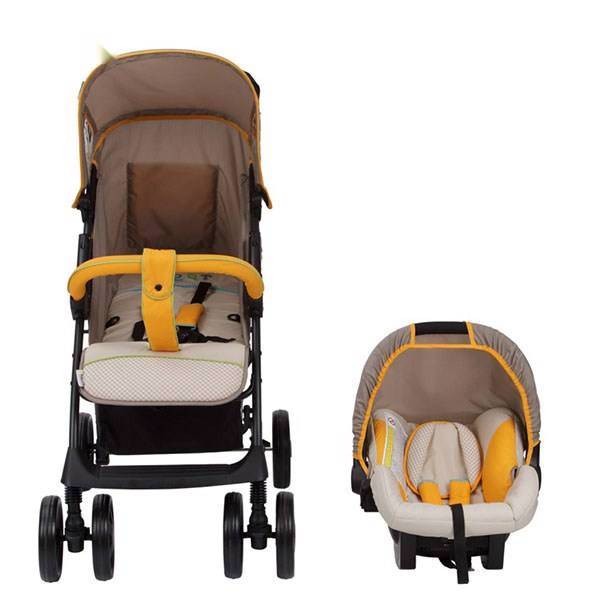 ست کالسکه و کریر هاوک مدل Shopper SND Bag Bear، Hauck Shopper SND Bag Bear Stroller And Carrier Set