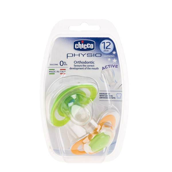 پستانک ارتودنسی چیکو مدل 38021 بسته 2 عددی، Chicco 38021 Orthodontic Pacifier Pack Of 2