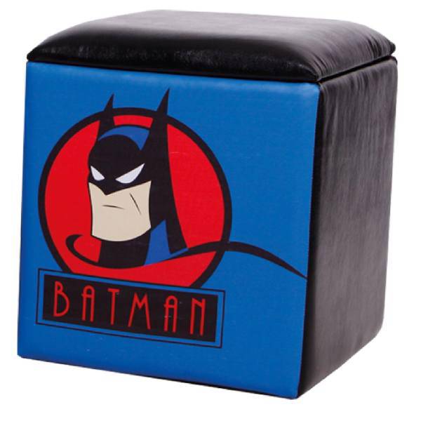 جلو مبلی کودک پینک مدل Batman، Pink Batman Kids Sofa Puff