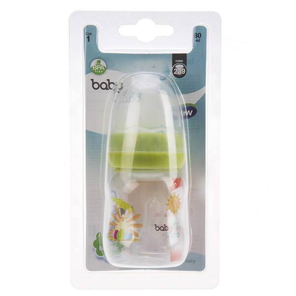 شیشه شیر بیبی لند مدل 239 ظرفیت 80 میلی لیتر، Baby Land 239 Baby Bottle 80ml