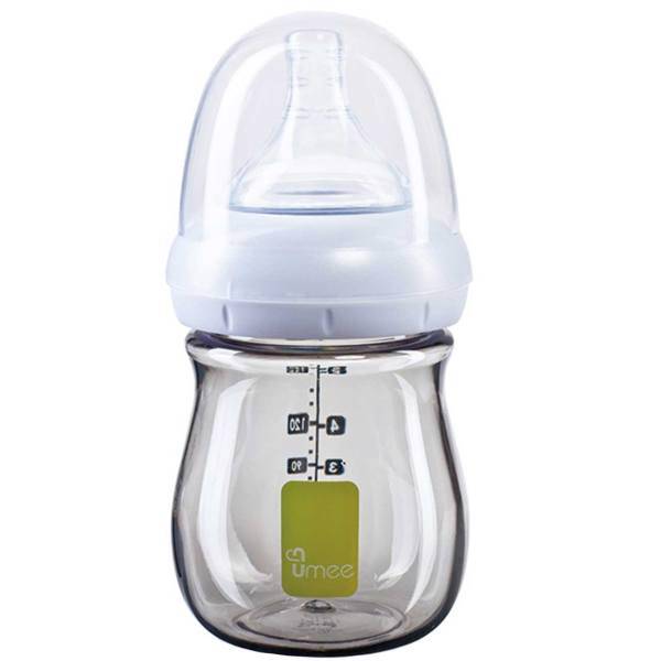 شیشه شیر یومیی مدل N100007-G ظرفیت 160 میلی لیتر، Ymee N100007-G Baby Bottle 160 ml