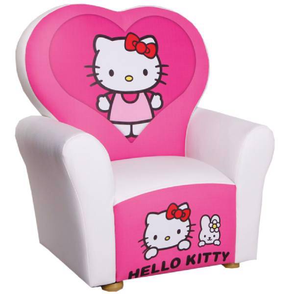 مبل کودک پینک مدل Kitty، Pink Kitty Kids Sofa