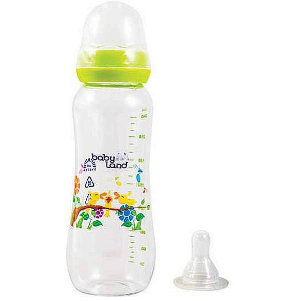 شیشه شیر بیبی لند مدل 241 ظرفیت 240 میلی لیتر، Baby Land 241 Baby Bottle 240ml