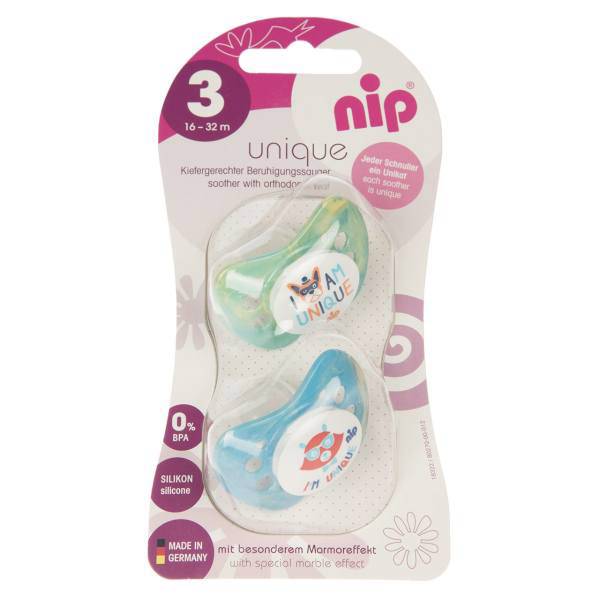 پستانک نیپ مدل 31314GB بسته 2 عددی، Nip 31314GB Pacifier And Accessorie Pack Of 2