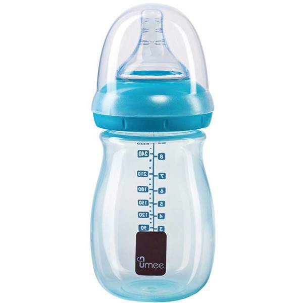 شیشه شیر یومیی مدل N100004-B ظرفیت 260 میلی لیتر، Umee N100004-B Baby Bottle 260 ml