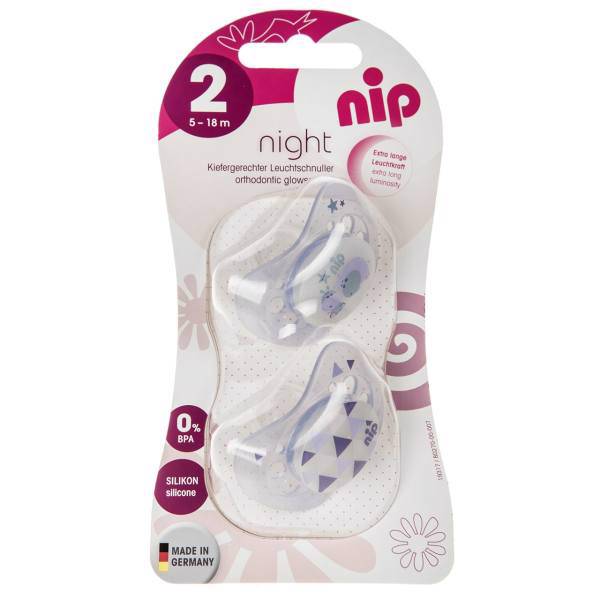 پستانک نیپ مدل 31310VV بسته 2 عددی، Nip 31310VV Pacifier And Accessories Pack Of 2