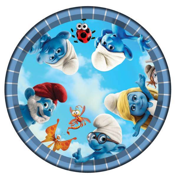 استیکر ژیوار طرح اسمورف، Zhivar Smurf Sticker