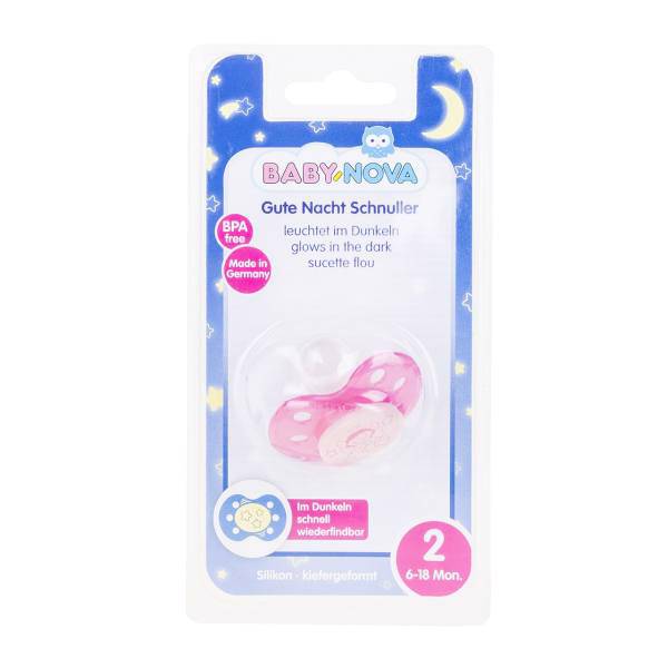 پستانک بیبی نوا مدل Pink Angel، Baby Nova Pink Angel Pacifier