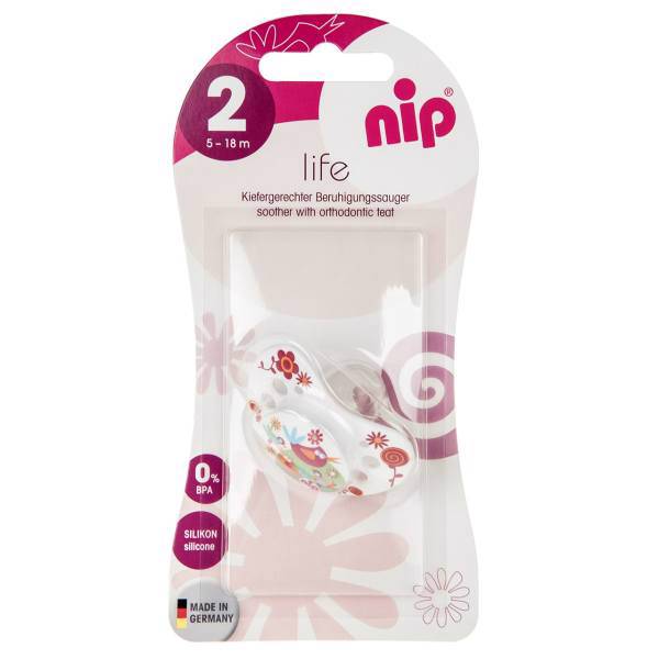 پستانک نیپ مدل 31022P سایز 2، Nip 31022P Pacifier Size 2