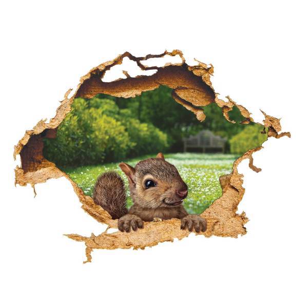 استیکر ژیوار طرح سنجاب کوچولو، Zhivarc Little Squirrel Sticker