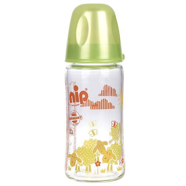 شیشه شیر نیپ مدل 35063 ظرفیت 240 میلی لیتر، Nip 35063 Baby Bottle 240ml