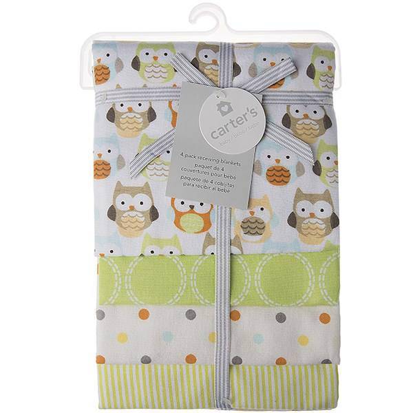 خشک کن کارترز مدل Owl بسته 4 عددی، Carters Owl Drying Towel Pack of 4