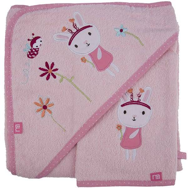 لیف و حوله کودک مادرکر مدل Rabiit، Mothercare Rabiit Baby Towel And Mitt