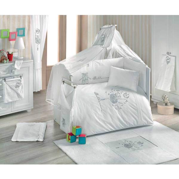 سرویس 9 تکه لحاف کودک کیدبو مدل Balerina، Kidboo Balerina 9 Pieces Kids Duvet Set