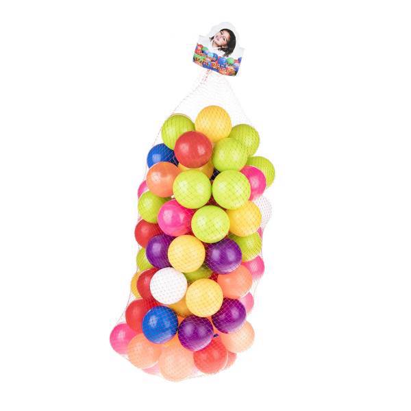 توپ استخر مانلی مدل Fun Balls بسته 100 عددی، Maneli Fun Balls Toys Ball Pack Of 100