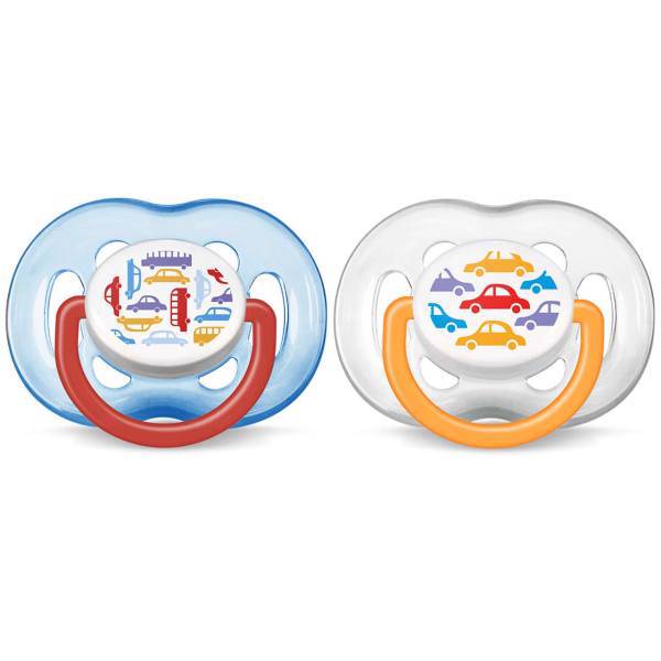 پستانک ارتودنسی اونت مدل SCF172/62C بسته 2 عددی، Avent SCF172/62C Orthodontic Pacifier Pack Of 2