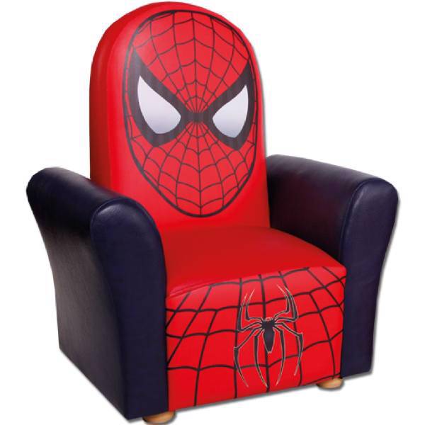 مبل کودک پینک مدل Spider-man، Pink Spider-man Kids Sofa