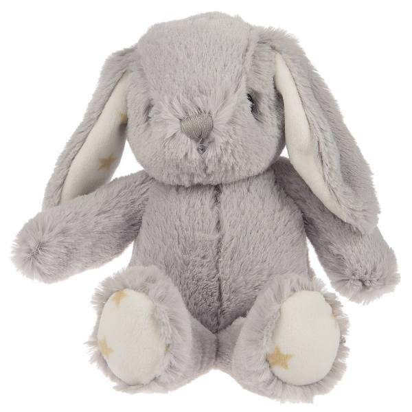 آویز تخت کلود-بی مدل Hugginz Grey Bunny، Cloud-B Hugginz Grey Bunny Crib Toys