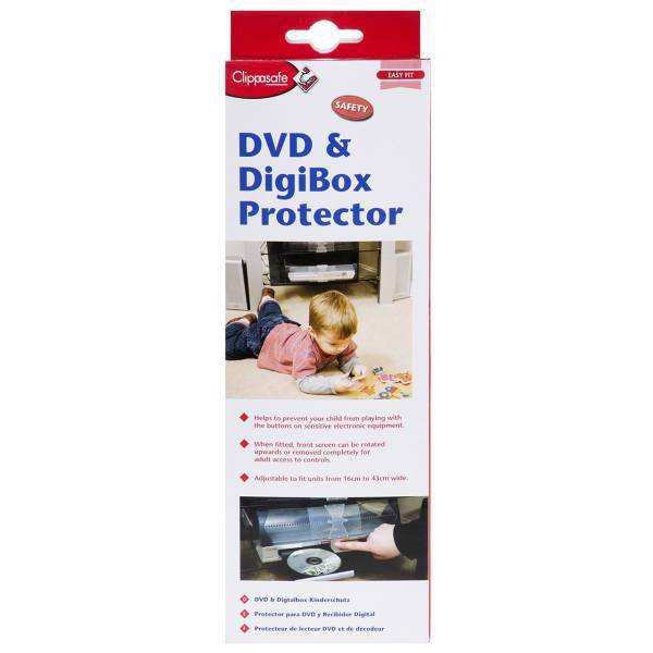 محافظ لوازم صوتی تصویری کلیپاسیف مدل CL910، Clippasafe CL910 DVD And Digi Box Protector