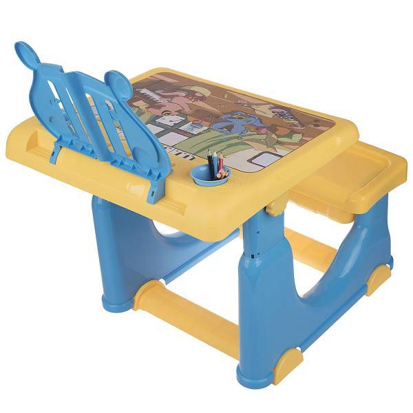 میز تحریر کودک ای پی زد تویز مدل Learning Desk، APZ Toys Learning Desk Baby Table