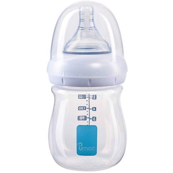 شیشه شیر یومیی مدل N100001-T ظرفیت 160 میلی لیتر، Umee N100001-T Baby Bottle 160 ml