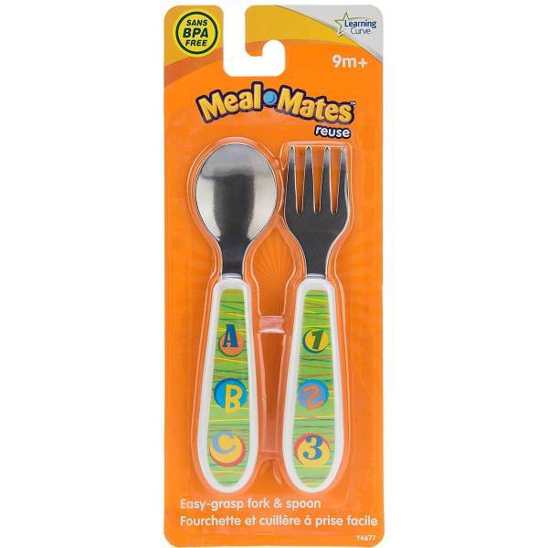 قاشق و چنگال لرنینگ کرو مدل Y4677، Learning Curve Y4677 Spoon and Forks