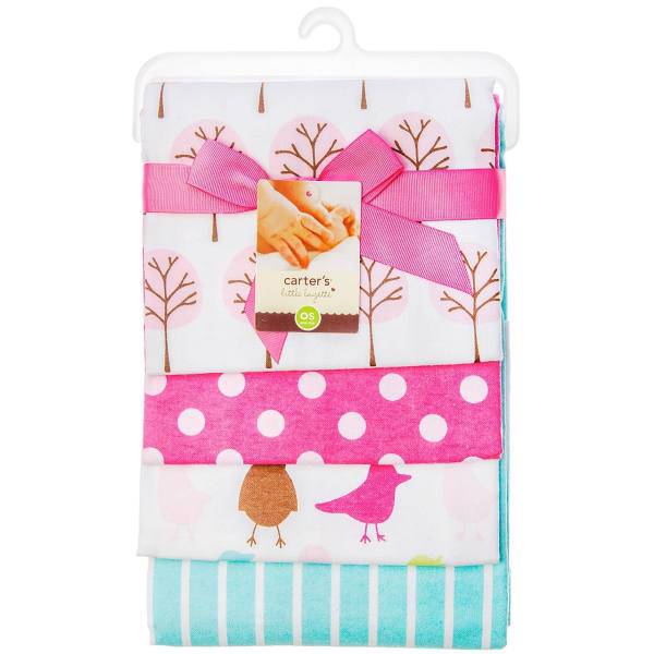 خشک کن کارترز مدل Tree and Bird بسته 4 عددی، Carters Tree and Bird Drying Towel Pack of 4