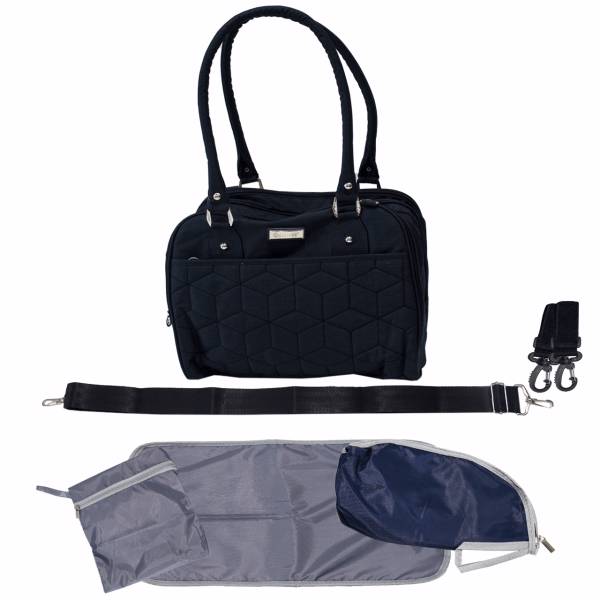 ساک لوازم کودک لالابای مدل 168Black، Lullaby 168 Diaper Bag