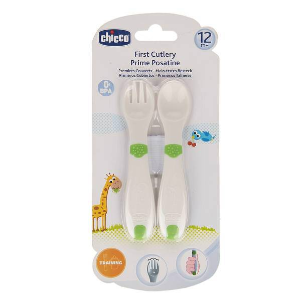 ست قاشق و چنگال چیکو مدل 6830، Chicco 6830 Spoon And Forks Set