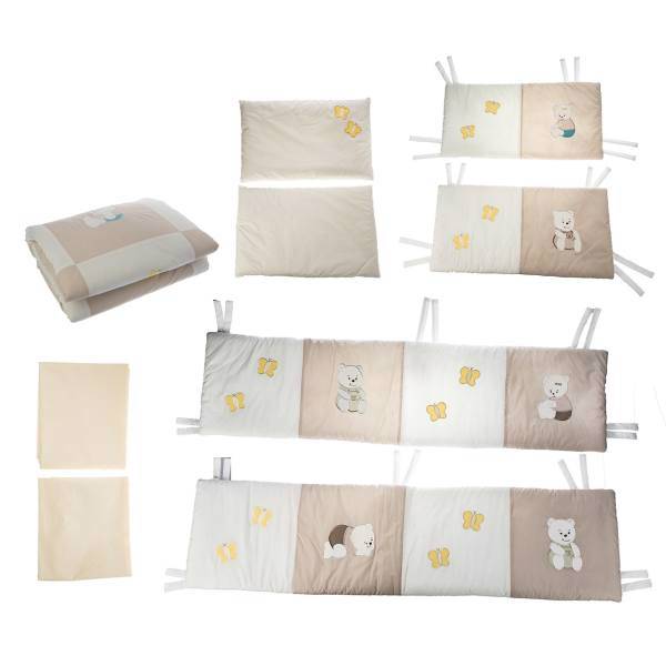 سرویس 9 تکه لحاف کودک مدل Bear، Bear Kids Duvet Set 9 Pcs