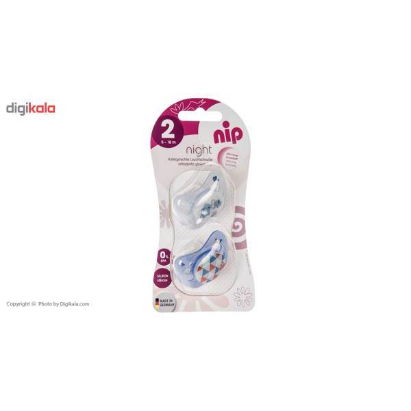 پستانک نیپ مدل 31310BB بسته 2 عددی، Nip 31310BB Pacifier And AccessoriesPack Of 2