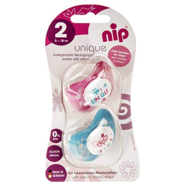 پستانک نیپ مدل 31313PB بسته 2 عددی، Nip 31313PB Pacifier And Accessories Pack Of 2