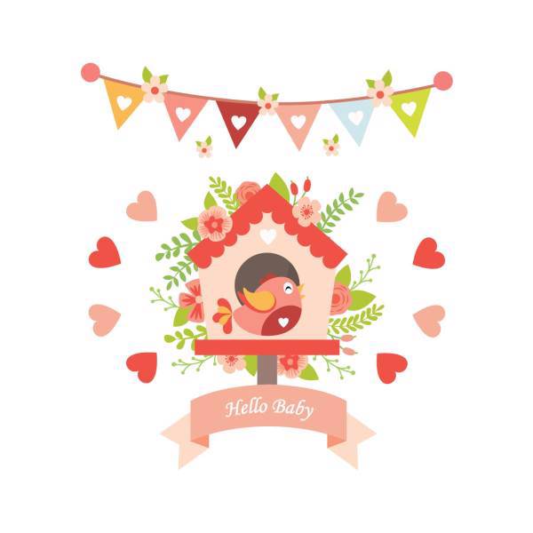 استیکر سالسو طرح Hello Baby، Salso Hello Baby Sticker