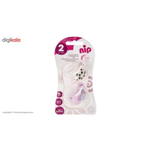 پستانک نیپ مدل 31310PP بسته 2 عددی، Nip 31310PP Pacifier And Accessories Pack Of 2