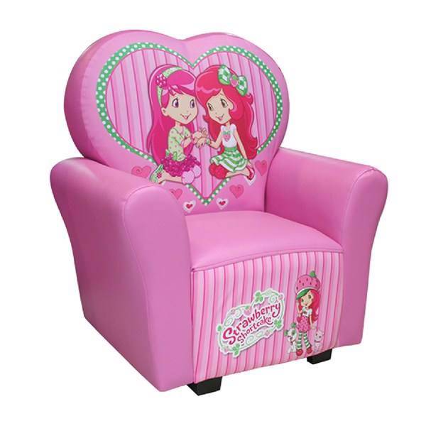 مبل کودک پینک مدل Strawberry Girl، Pink Strawberry Girl Kids Sofa