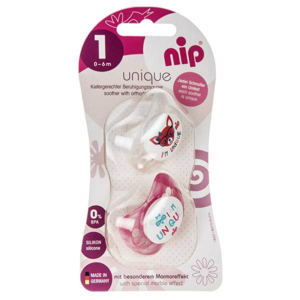 پستانک نیپ مدل 31312WP بسته 2 عددی، Nip 31312WP Pacifier And Accessories Pack Of 2