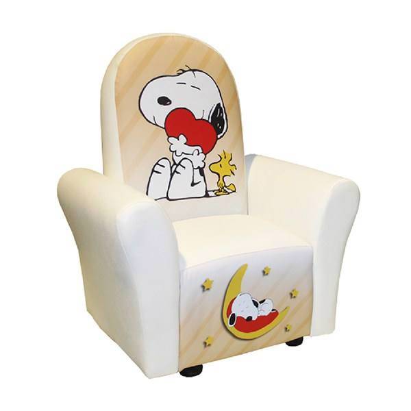 مبل کودک پینک مدل Snoopy، Pink Snoopy Kids Sofa