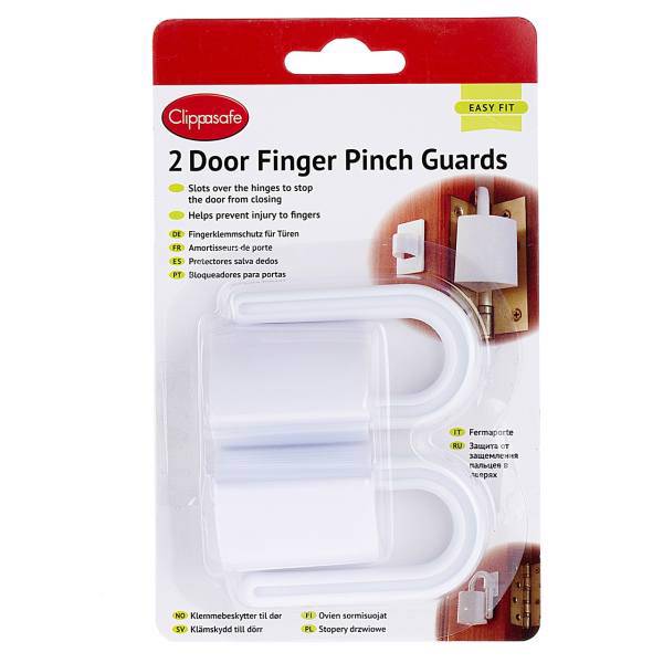 محافظ انگشت کلیپاسیف مدل CL792، Clippasafe CL792 Door Finger Pinch Guards Pack of 2