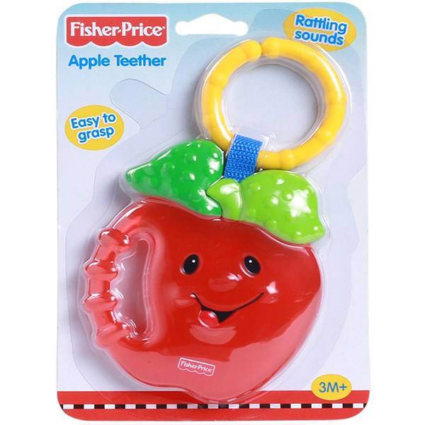 دندان گیر فیشر پرایس مدل Apple Teether M4385، Fisher Price Apple M4385 Teether