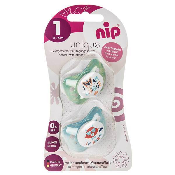 پستانک نیپ مدل 31312GB بسته 2 عددی، Nip 31312GB Pacifier And Accessories Pack Of 2